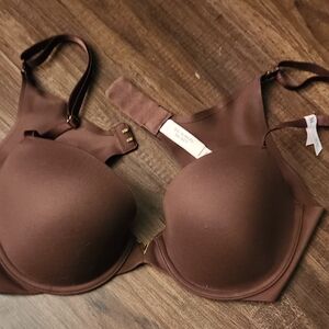 Brown Lined Demi Victoria'd  Women's Bra